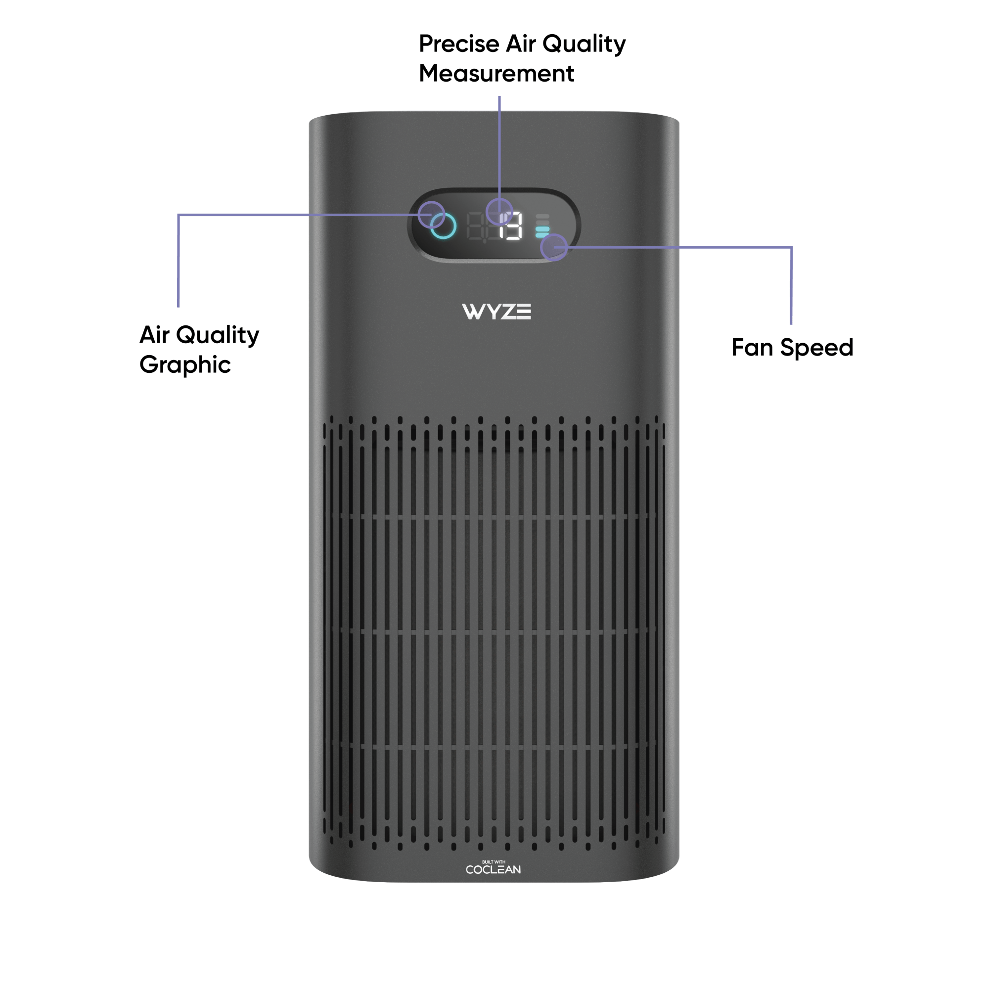 Alternative view of (Refurbished) Wyze Air Purifier