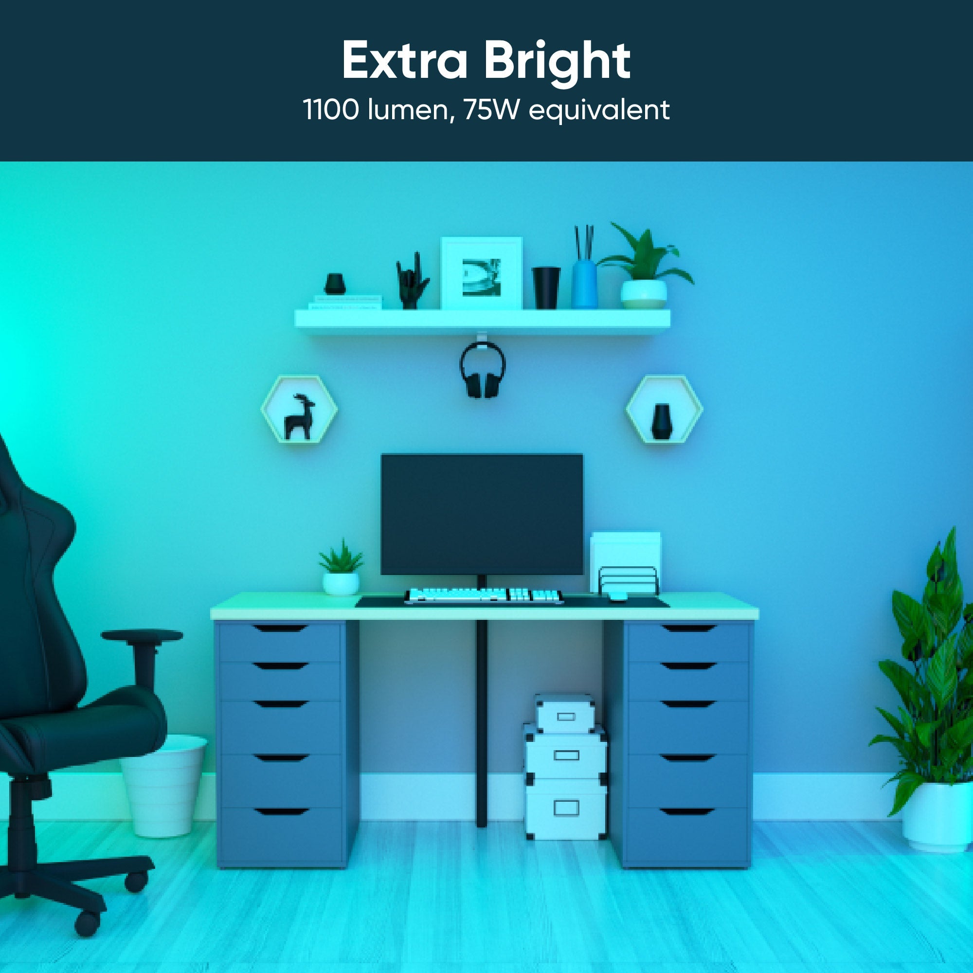 Alternative view of (Refurbished) Wyze Bulb Color