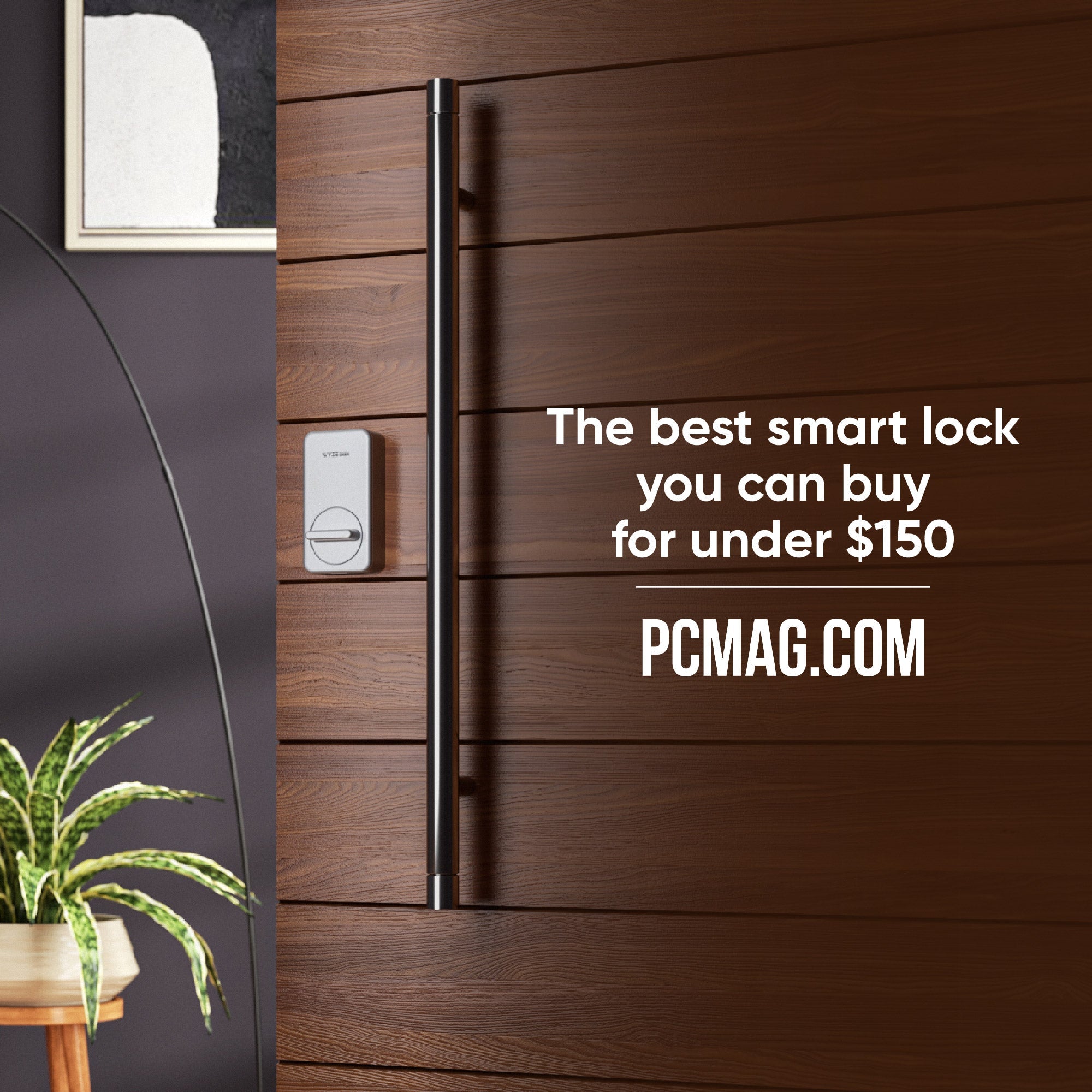 Alternative view of Wyze Lock